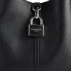 (WMNS) Balenciaga Locker Medium North-south Hobo Bag 'Black' 7716362AAWC1000 sold by KicksCrew