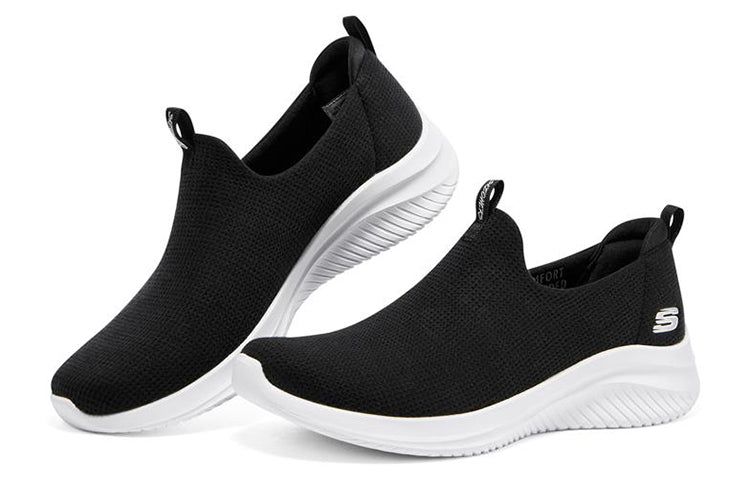(WMNS) Skechers Ultra Flex 3.0 'Black White' 149858-BKW sold by KicksCrew product image thumbnail 3
