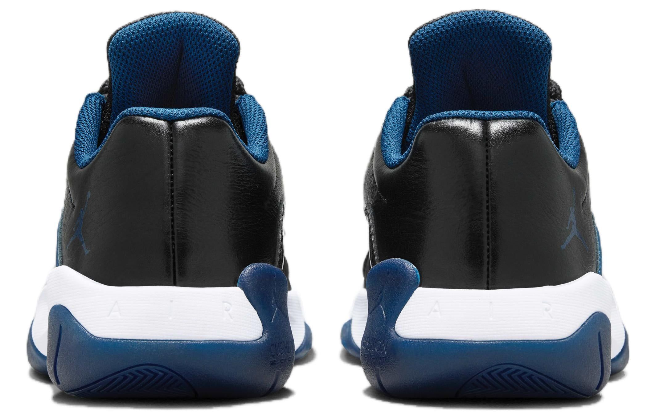 Jordan 11 Black Blue Sole WMNS) Air Jordan 11 CMFT Low 'Black