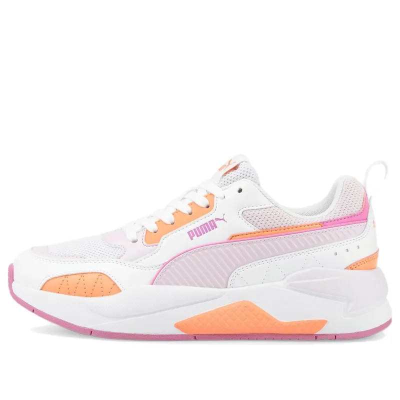 (WMNS) PUMA X-Ray 2 Square 'White Lavender Peach Pink' 373108-45 sold by KicksCrew