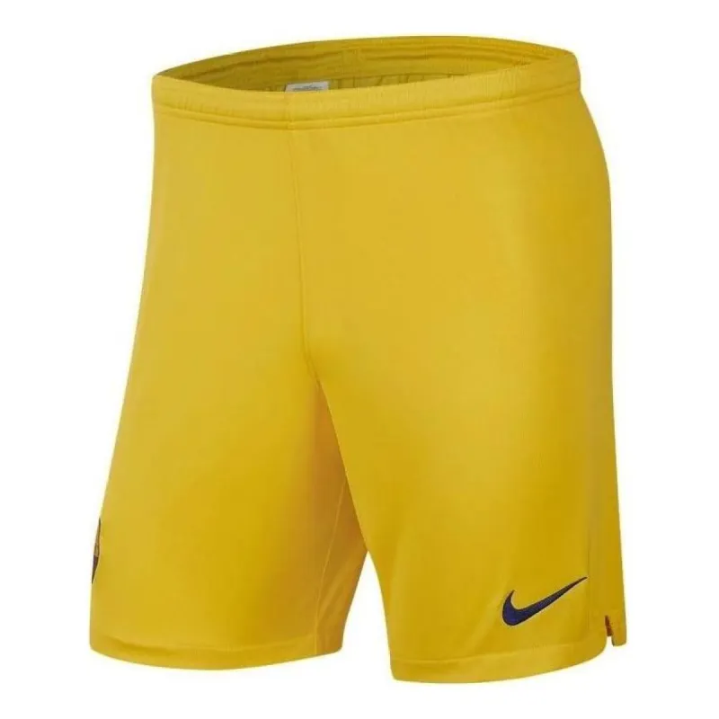 Nike 2019-2020 Barcelona Away Football Shorts 'Yellow' AJ5705-726 sold by KicksCrew
