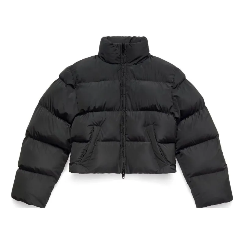 Balenciaga Shrunk Puffer Jacket 'Black' 751101TYD361000 sold by KicksCrew
