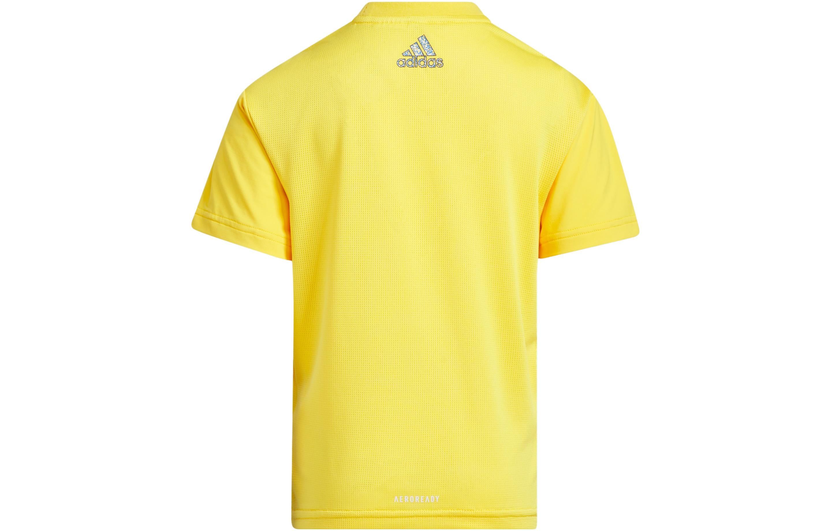 (PS) adidas Graphic T-Shirts 'Yellow' IA8267 sold by KicksCrew product image thumbnail 2