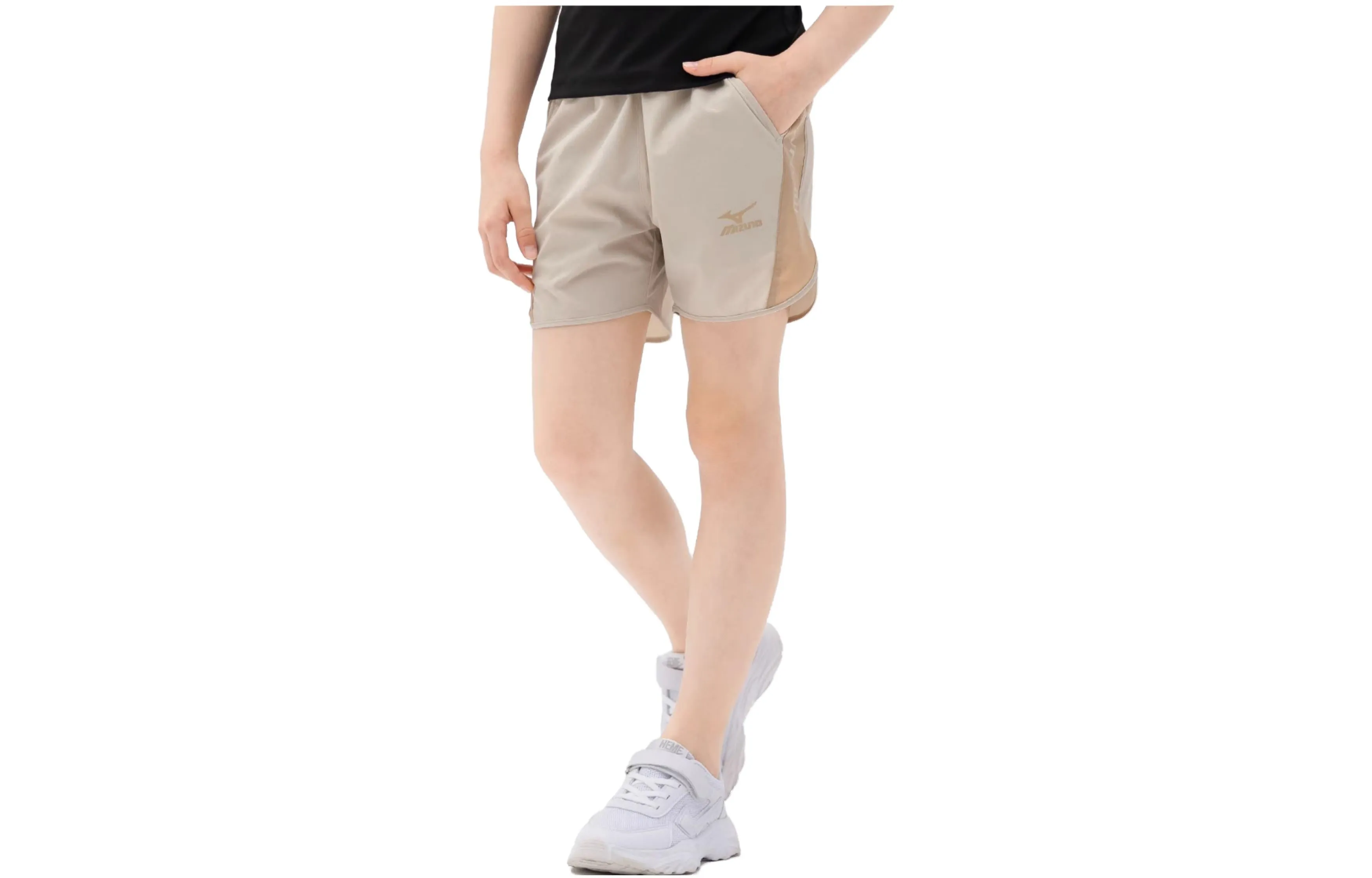 (GS) Mizuno Sportwear Shorts 'Black' 32CF3458 sold by KicksCrew product image thumbnail 3