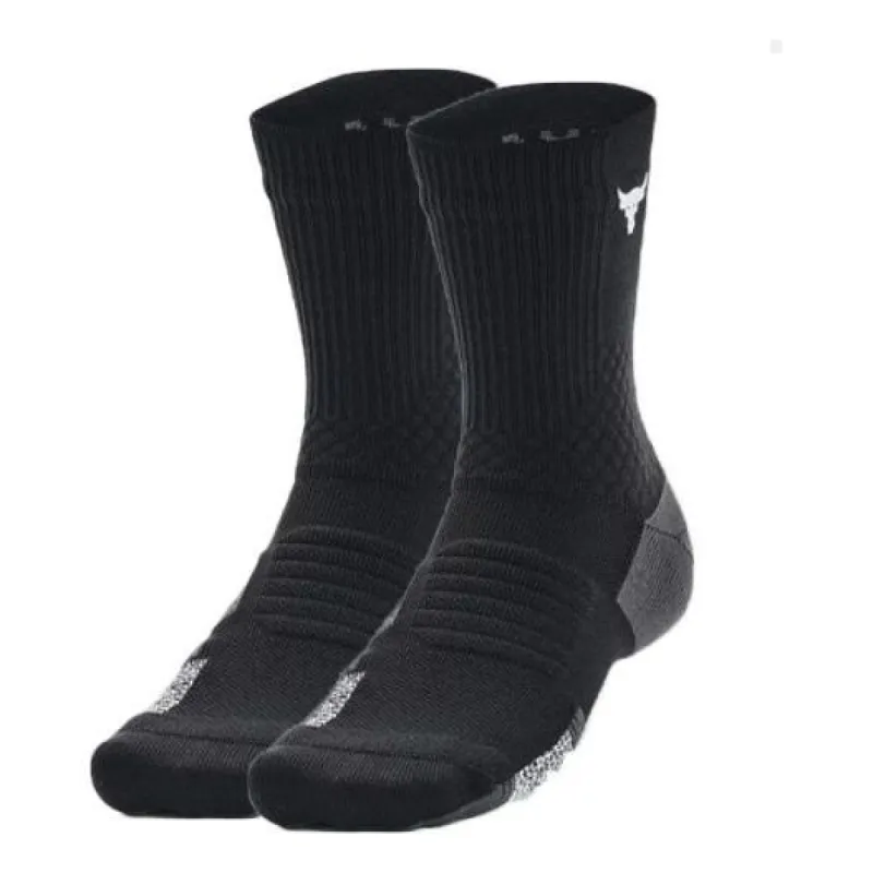 Under Armour Armourdry Playmaker Mid-Crew Socks 'Black' 1376230-001 sold by KicksCrew
