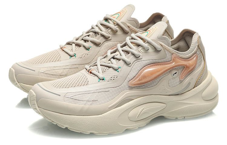 (WMNS) Li-Ning V8 1.5 'White Beige' ARHQ304-3 sold by KicksCrew product image thumbnail 4