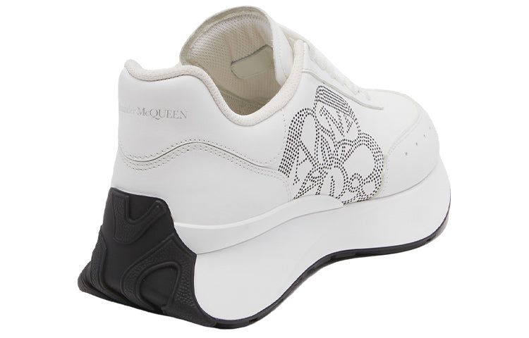 (WMNS) Alexander McQueen Sprint Runner 'White Black' 755637WIDN89089 sold by KicksCrew product image thumbnail 3