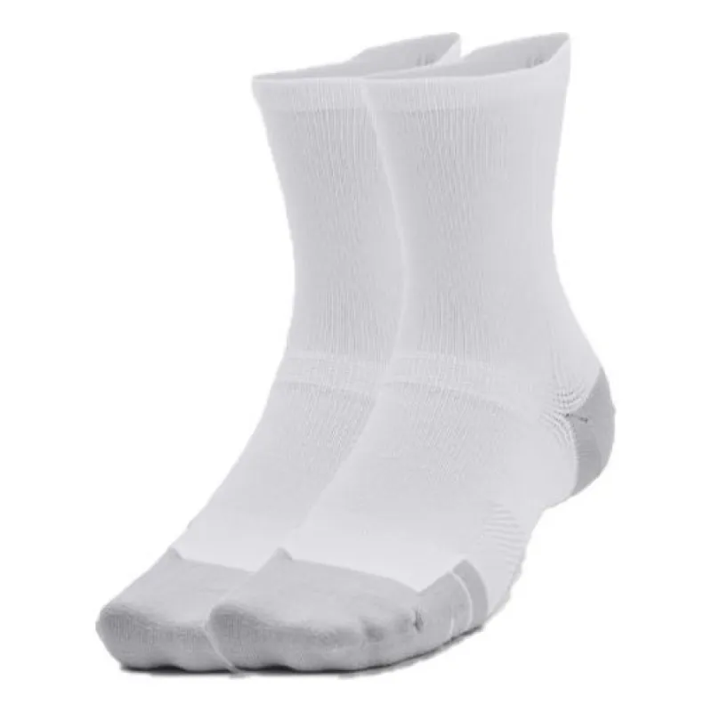 Under Armour Iso-Chill ArmourDry Mid Socks 'White' 1376079-100 sold by KicksCrew
