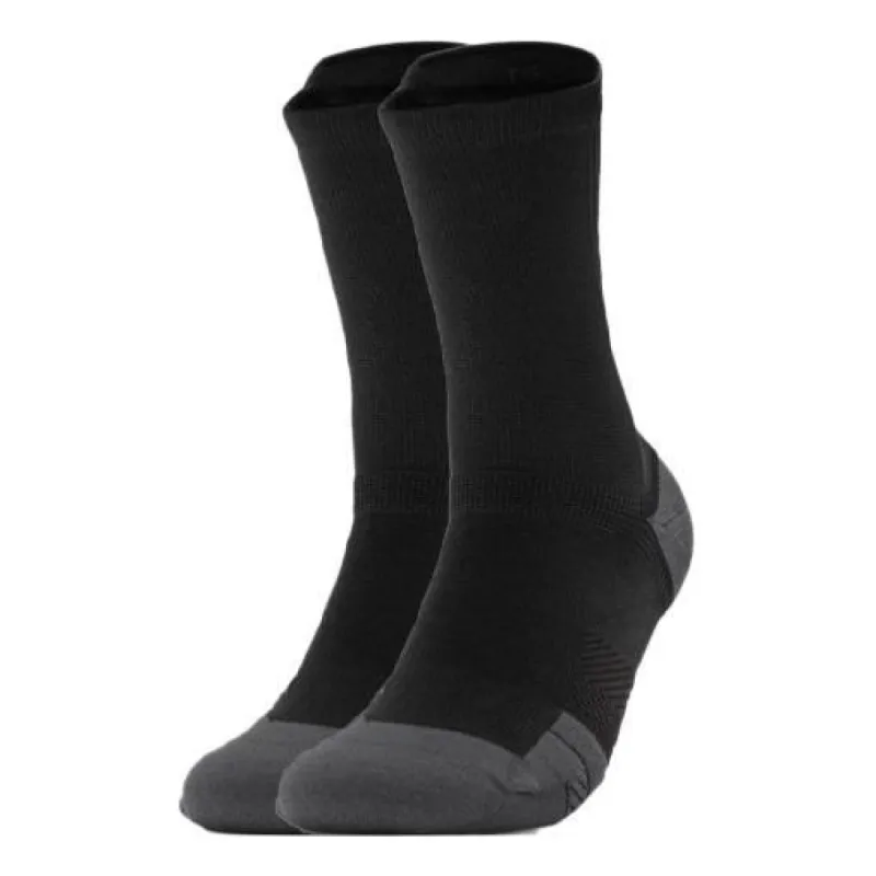 Under Armour 1 Iso-Chill ArmourDry Mid Socks 'Black Grey' 1376079-001 sold by KicksCrew