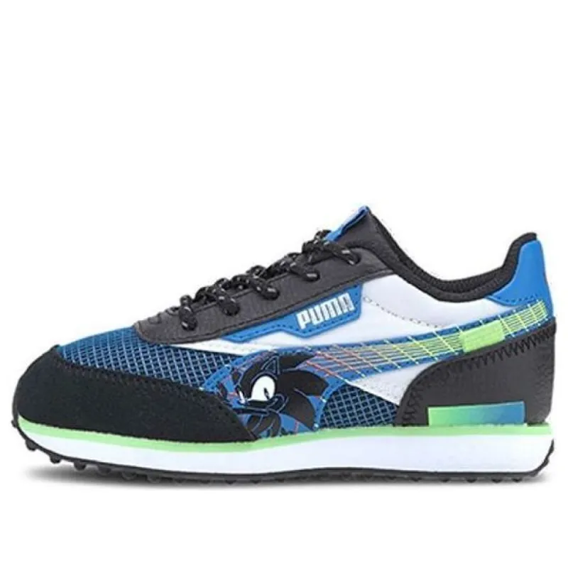(PS) PUMA x SEGA Future Rider 'Blue Black' 373211-01 sold by KicksCrew