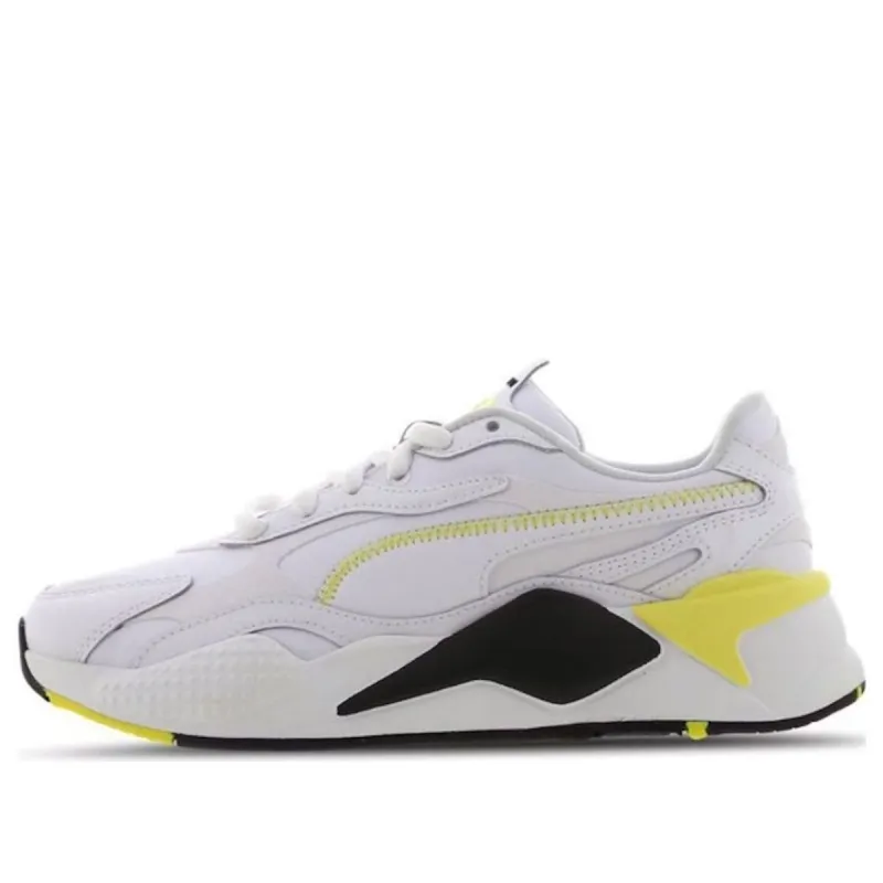 (WMNS) PUMA RS-X3 'White Yellow Black' 373702-01 sold by KicksCrew