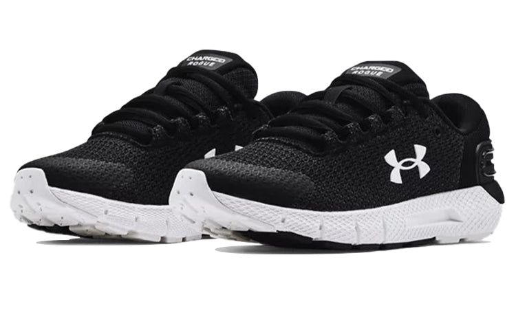 (WMNS) Under Armour Charged Rogue 2.5 'Black White' 3024403-001 sold by KicksCrew product image thumbnail 3