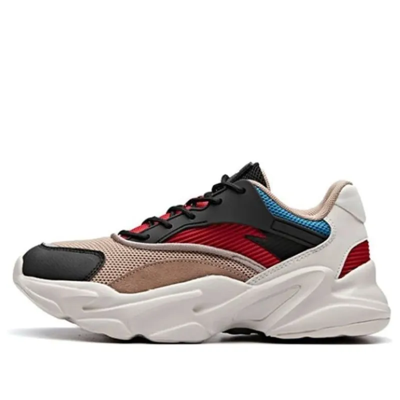 (WMNS) ANTA Lifestyle Retro 'Grey Red' 12848883-6 sold by KicksCrew