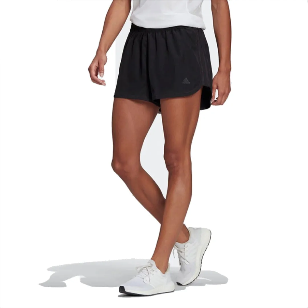 (WMNS) adidas Marathon 20 Shorts Asia Sizing 'Black' GK5259 sold by KicksCrew product image thumbnail 2