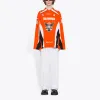 Balenciaga Hockey Panelled Long Sleeve Jersey T-shirt 'Orange' 657105TKV247074 sold by KicksCrew