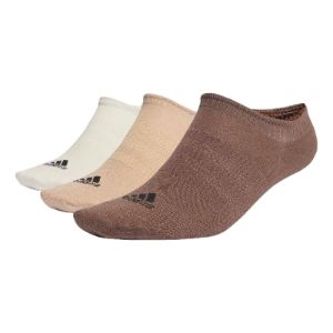 Adidas Thin And Light No-Show Socks 'Tan Beige White' IC1329 sold by KicksCrew