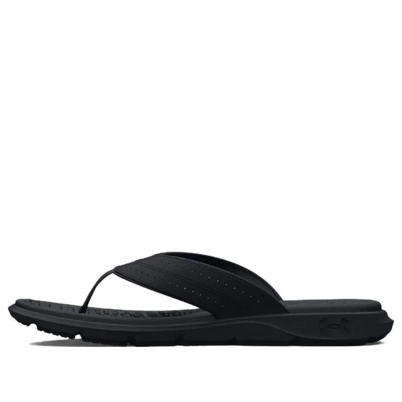 (WMNS) Under Armour Ignite Pro Marbella Sandal 'Black White' 3026030-001 sold by KicksCrew