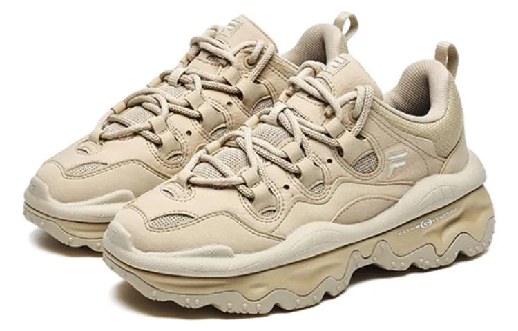 (WMNS) FILA FUSION QD96 Athletic Shoes 'Beige' T12W241201FSO sold by KicksCrew product image thumbnail 2
