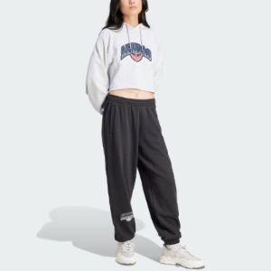 (WMNS) adidas Originals Loose Fit Sweat Pants 'Black' IS2350 sold by KicksCrew