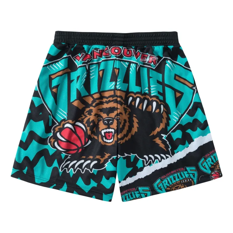 Mitchell & Ness x NBA Jumbotron 2.0 Shorts 'Vancouver Grizzlies' PSHR1220-VGRYYPPPBKTL sold by KicksCrew