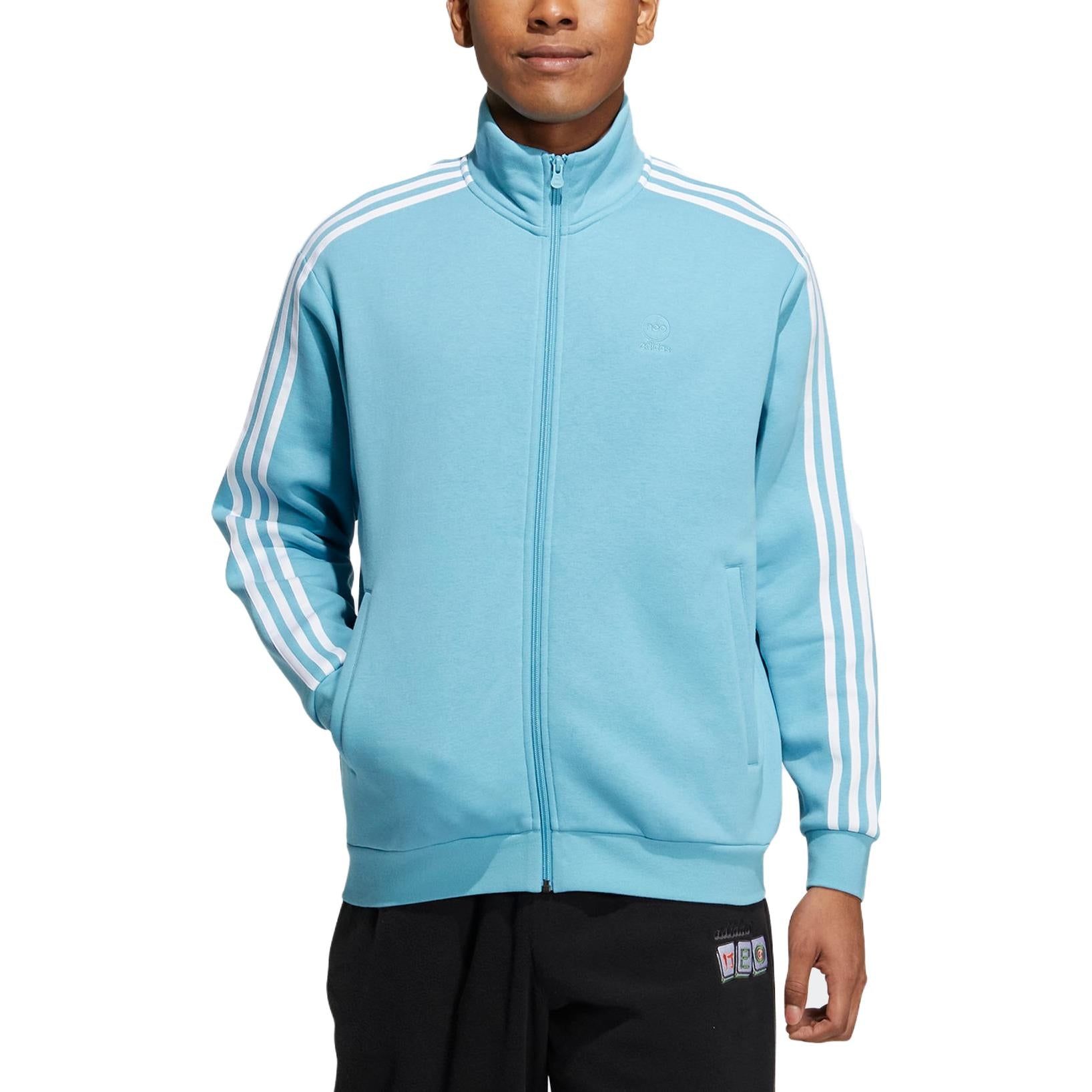 Adidas Neo Essentials Sweater FL Jackets 'Blue' IA6908 sold by KicksCrew product image thumbnail 2