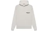 Fear of God Essentials SS22 Relaxed Hoodie 'Light Oatmeal' 192BT212112F sold by KicksCrew