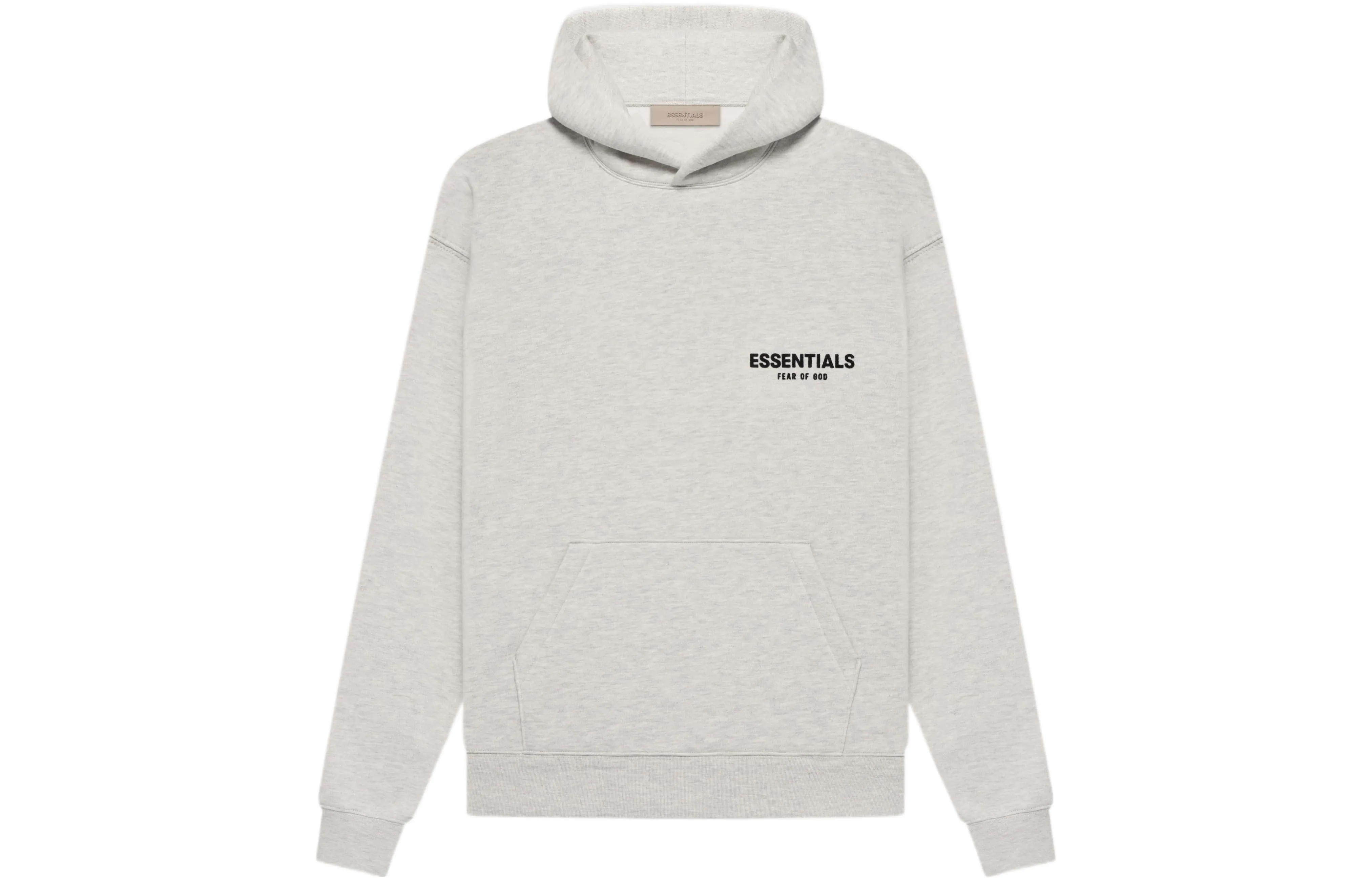 Fear of God Essentials SS22 Relaxed Hoodie 'Light Oatmeal' 192BT212112F sold by KicksCrew product image thumbnail 2