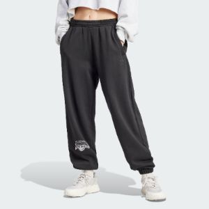 (WMNS) adidas Originals Loose Fit Sweat Pants 'Black' IS2350 sold by KicksCrew