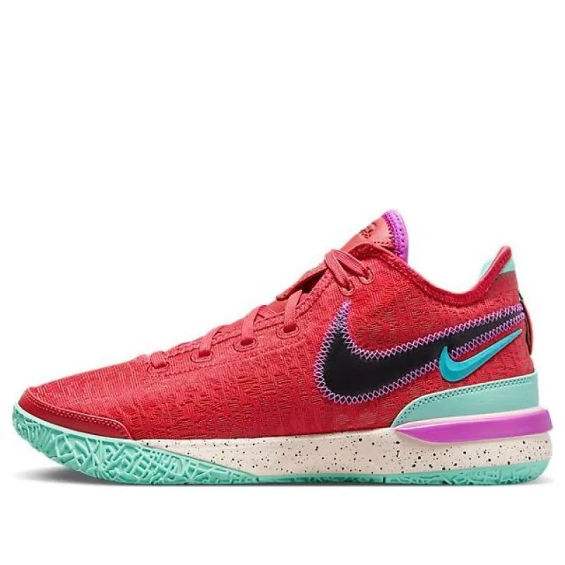 Nike Zoom LeBron Nxxt Gen EP 'Track Red Emerald Rise' DR8788-600 sold by KicksCrew