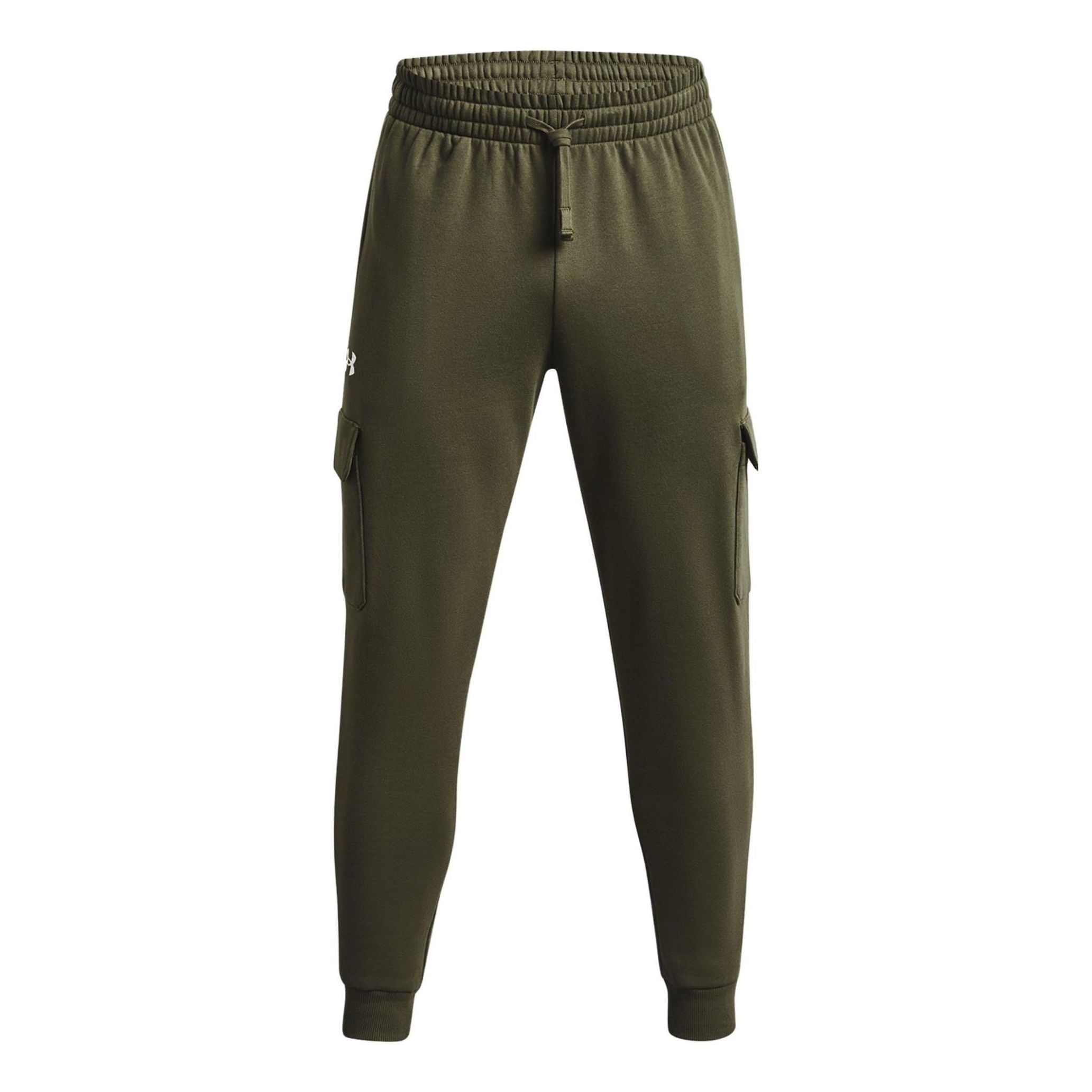 Under Armour Rival Fleece Cargo Joggers 'Olive Green' 1382134-390 sold by KicksCrew