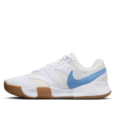 (WMNS) NikeCourt Lite 4 'White Light Blue Gum' FD6575-106 sold by KicksCrew