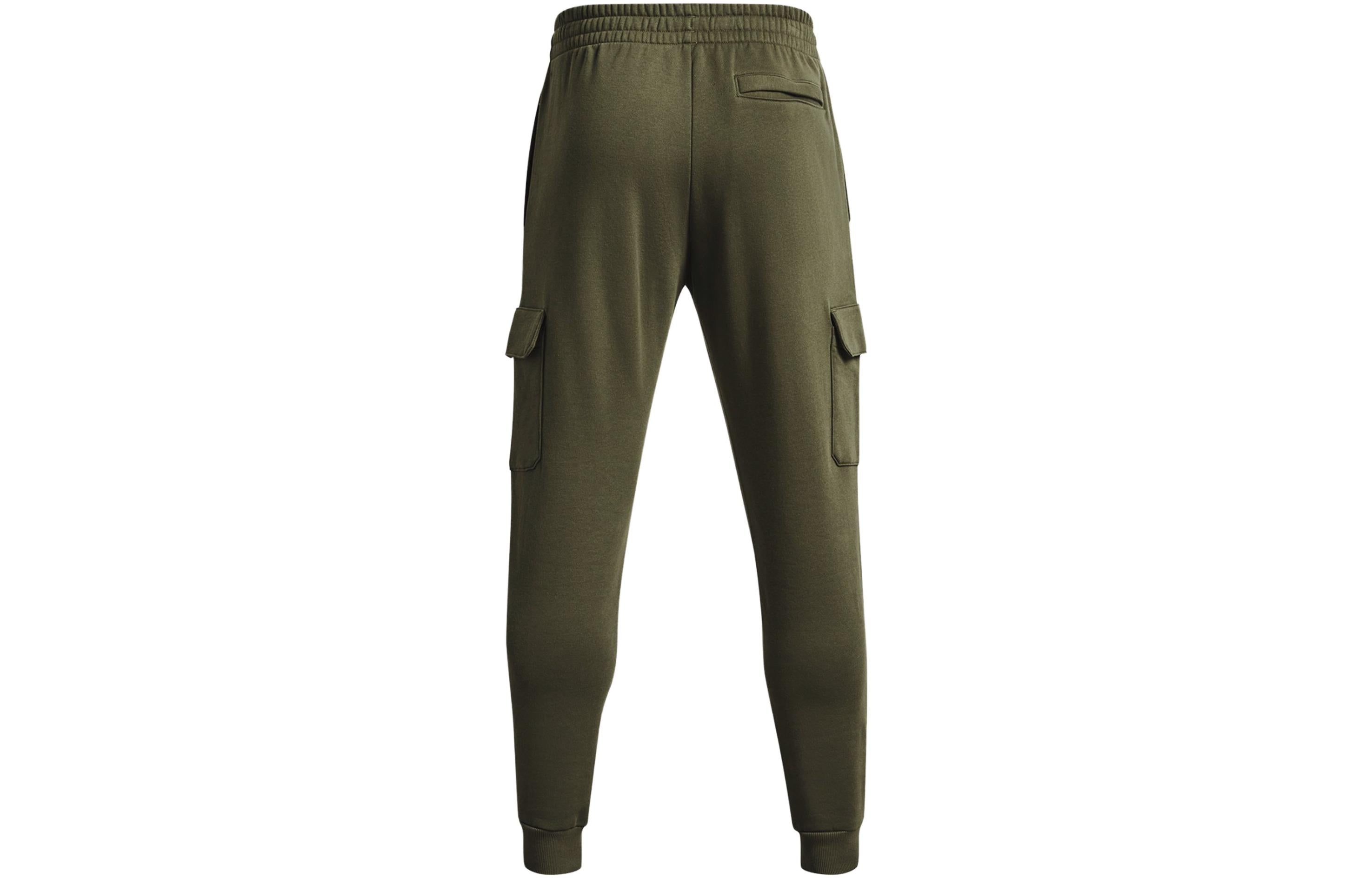 Under Armour Rival Fleece Cargo Joggers 'Olive Green' 1382134-390 sold by KicksCrew product image thumbnail 2