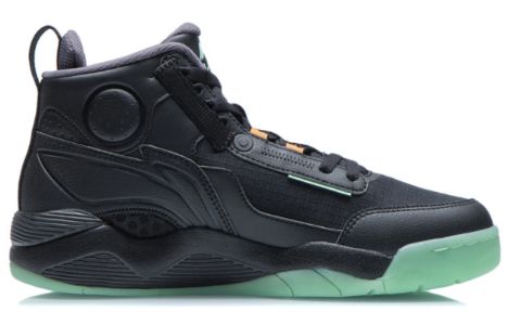 Li-Ning Basketball Shoes 'Black Mint Green' AGBR081-2 sold by KicksCrew