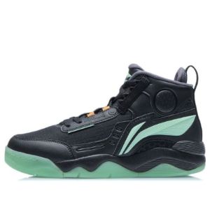 Li-Ning Basketball Shoes 'Black Mint Green' AGBR081-2 sold by KicksCrew