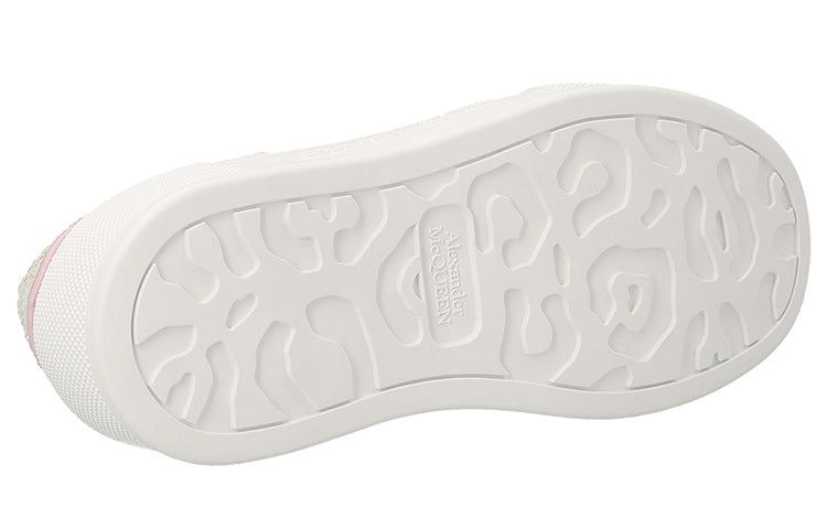 (WMNS) Alexander McQueen Deck Sneakers 'White Pink Glittered' 702047WICEV8868 sold by KicksCrew product image thumbnail 4