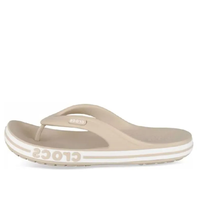 Crocs Bayaband Flip-Flops 'Beige White' 205393-2V3 sold by KicksCrew