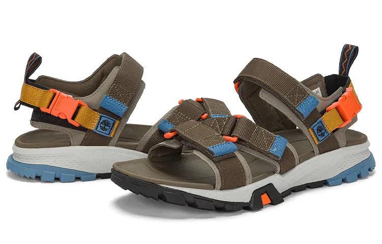 Timberland Garrison Trail Sandals 'Olive Green White' A5TATM sold by KicksCrew product image thumbnail 5