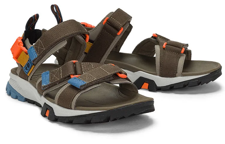 Timberland Garrison Trail Sandals 'Olive Green White' A5TATM sold by KicksCrew product image thumbnail 4