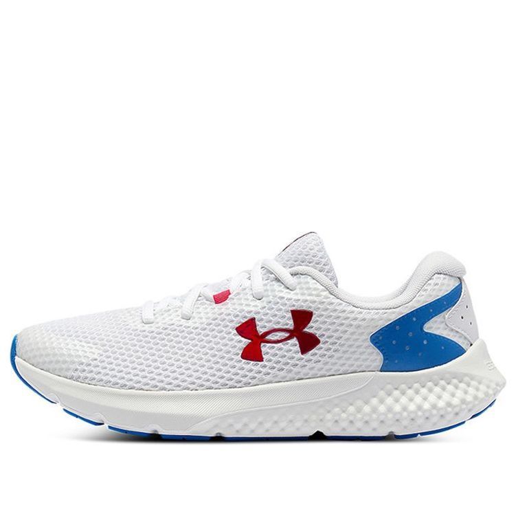 (WMNS) Under Armour Charged Rogue 3 'White Blue' 3025756-101 sold by KicksCrew