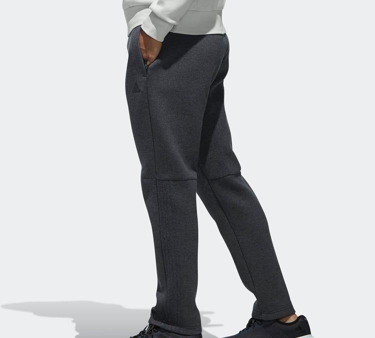 adidas Pt Kn Oh Urban Knit Sports Long Pants Gray DW4552 sold by KicksCrew product image thumbnail 3