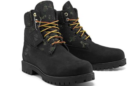 Timberland Heritage 6 Inch Boot 'Black Nubuck with Camo' A2KK9W sold by KicksCrew