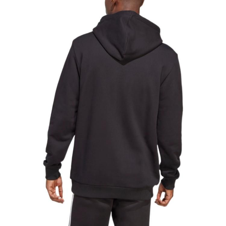 adidas originals Adicolor Classics Trefoil Hoodie 'Black' IA4883 sold by KicksCrew product image thumbnail 4