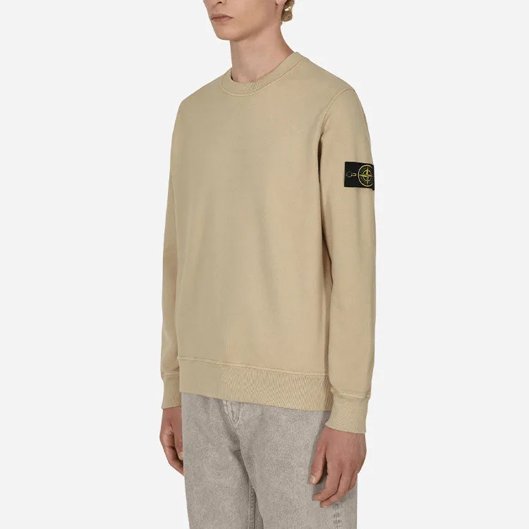 STONE ISLAND Logo Patch Sweatshirt 'Cream' 771563020-V0090 sold by KicksCrew product image thumbnail 4