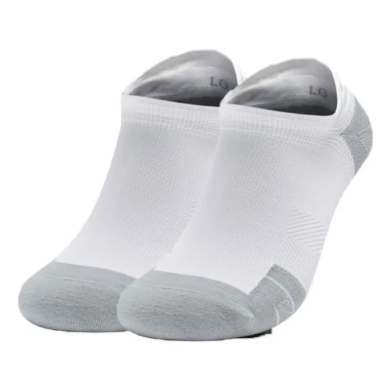 Under Armour Iso-Chill ArmourDry No Show Tab Socks 'White' 1376078-100 sold by KicksCrew