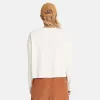 (WMNS) Timberland Mini Logo Long Sleeves Crop T-Shirt 'White' A6HN9-CM9 sold by KicksCrew