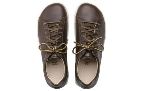 Birkenstock Bend Low Horween Natural Horween Leather 'Chocolate' 1022395 sold by KicksCrew