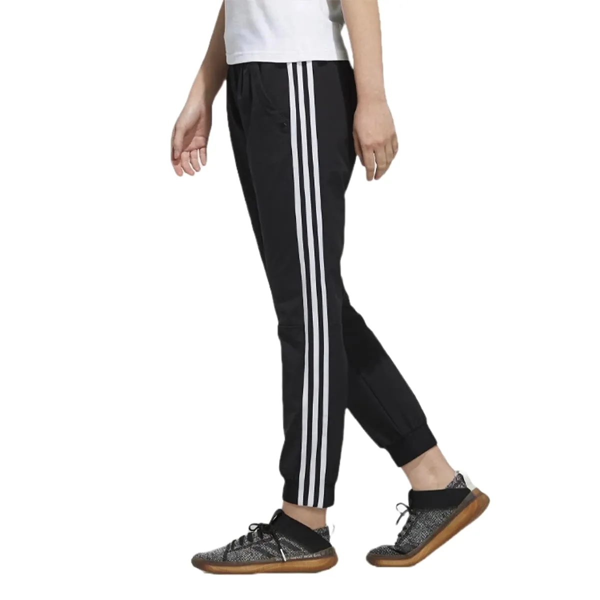 (WMNS) adidas 3-Stripes Pants 'Black White' EH3862 sold by KicksCrew product image thumbnail 3