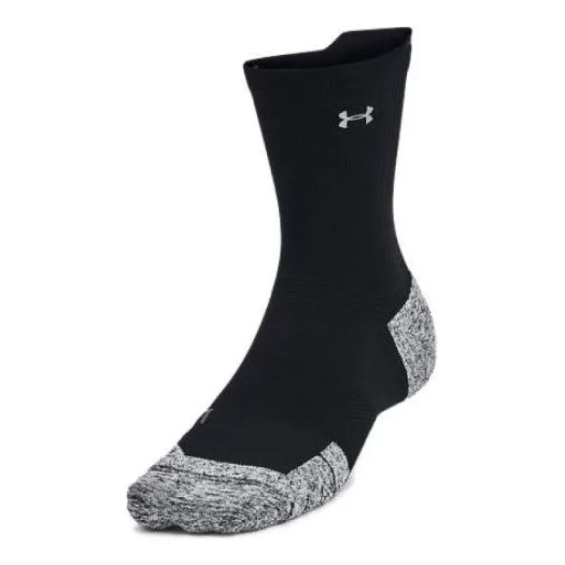 Under Armour ArmourDry Run Cushion Mid-Crew Socks 'Black Grey' 1376076-001 sold by KicksCrew