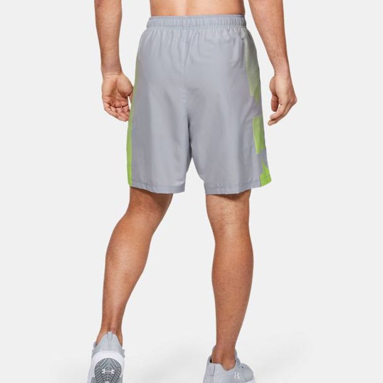 Under Armour Woven Graphic Shorts 'Light Grey Green' 1345713-014 sold by KicksCrew product image thumbnail 4