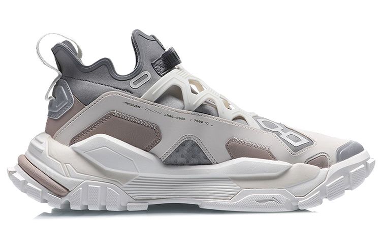 Li-Ning Reburn Ace Low 'Grey White' AGBQ102-1 sold by KicksCrew product image thumbnail 3